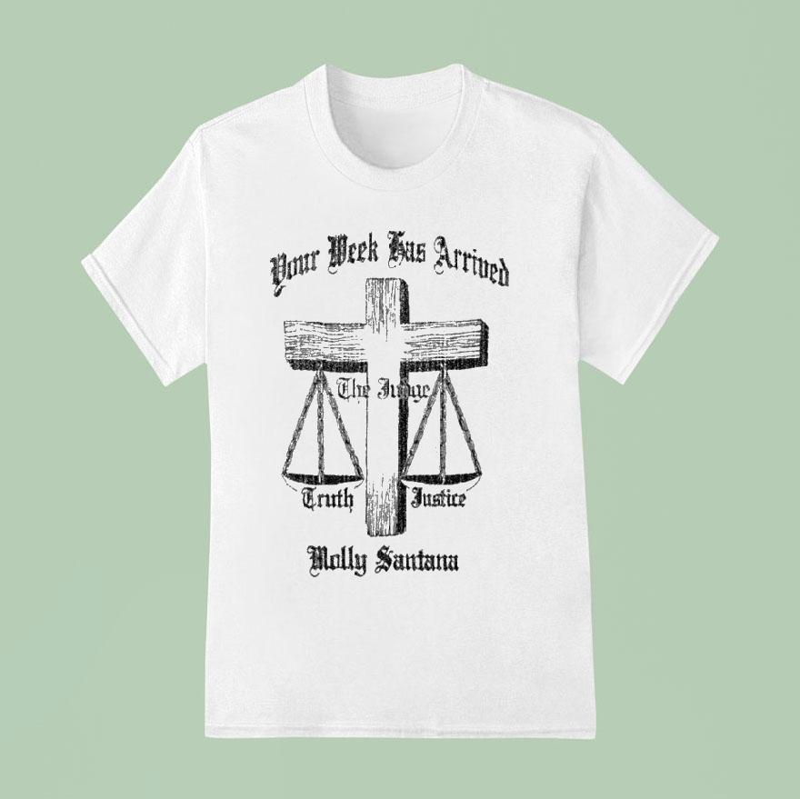 Molly Santana Molly And Her Week Of Wonders Cross T Shirt