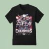 Montreal Alouettes Grey Cup Champions Signatures T Shirt