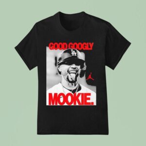 Mookie Betts Good Googly Celebrate Los Angeles Dodgers Mlb World Series Champions T Shirt