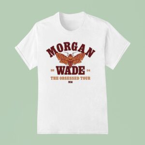 Morgan Wade The Obsessed Tour Skull Moth T Shirt