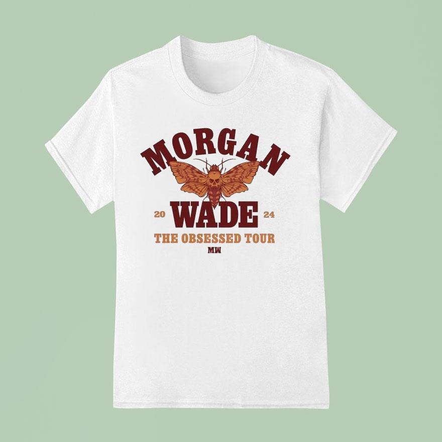 Morgan Wade The Obsessed Tour Skull Moth T Shirt