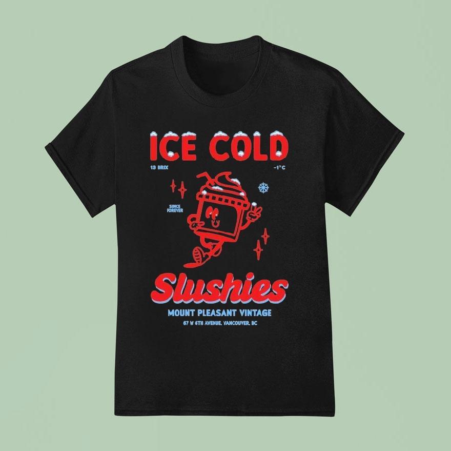 Mt Pleasant Ice Cold Slushie Mount Pleasan T Shirt