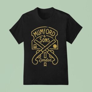 Mumford And Sons London Pistol Label T Shirt