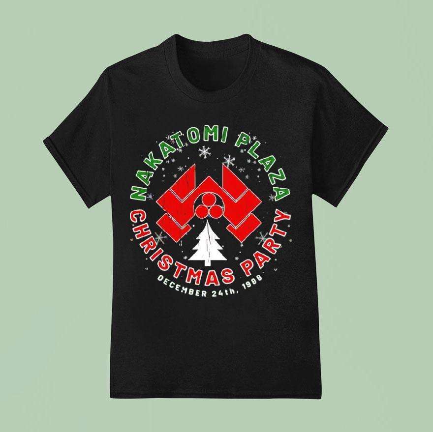 Nakatomi Plaza Christmas Party December Th Logo T Shirt