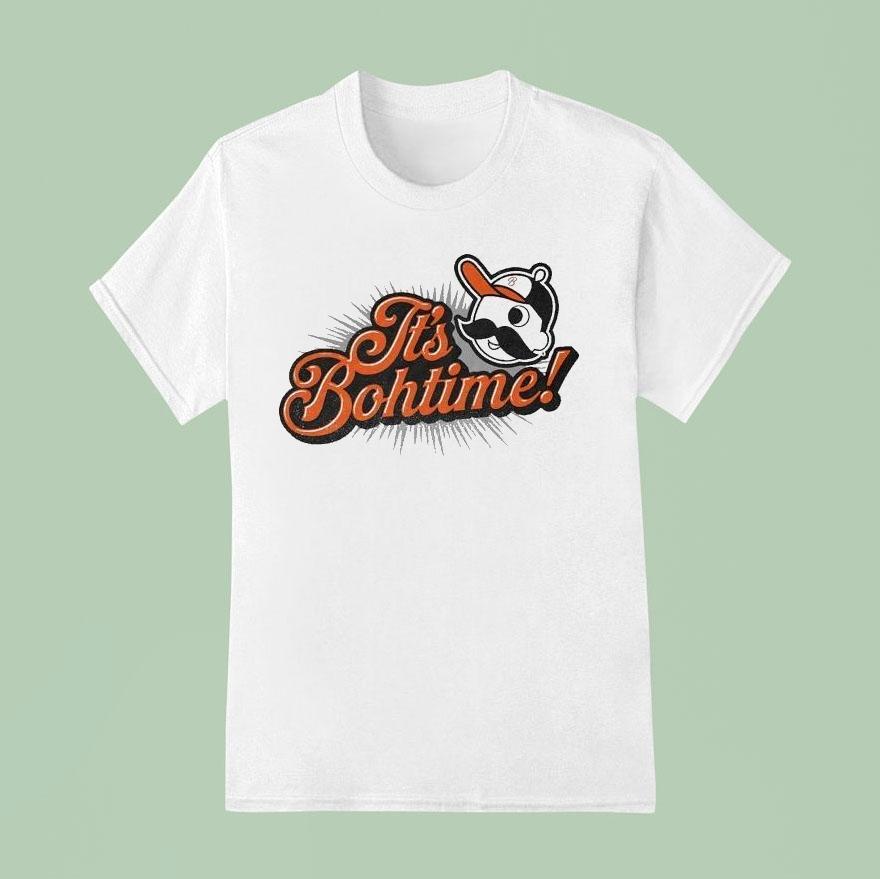 National Bohemian It S Bohtime T Shirt