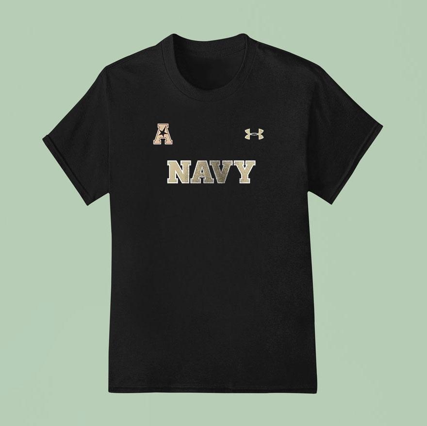 Navy Midshipmen Happy Th Birthday Us Marines Logo T Shirt