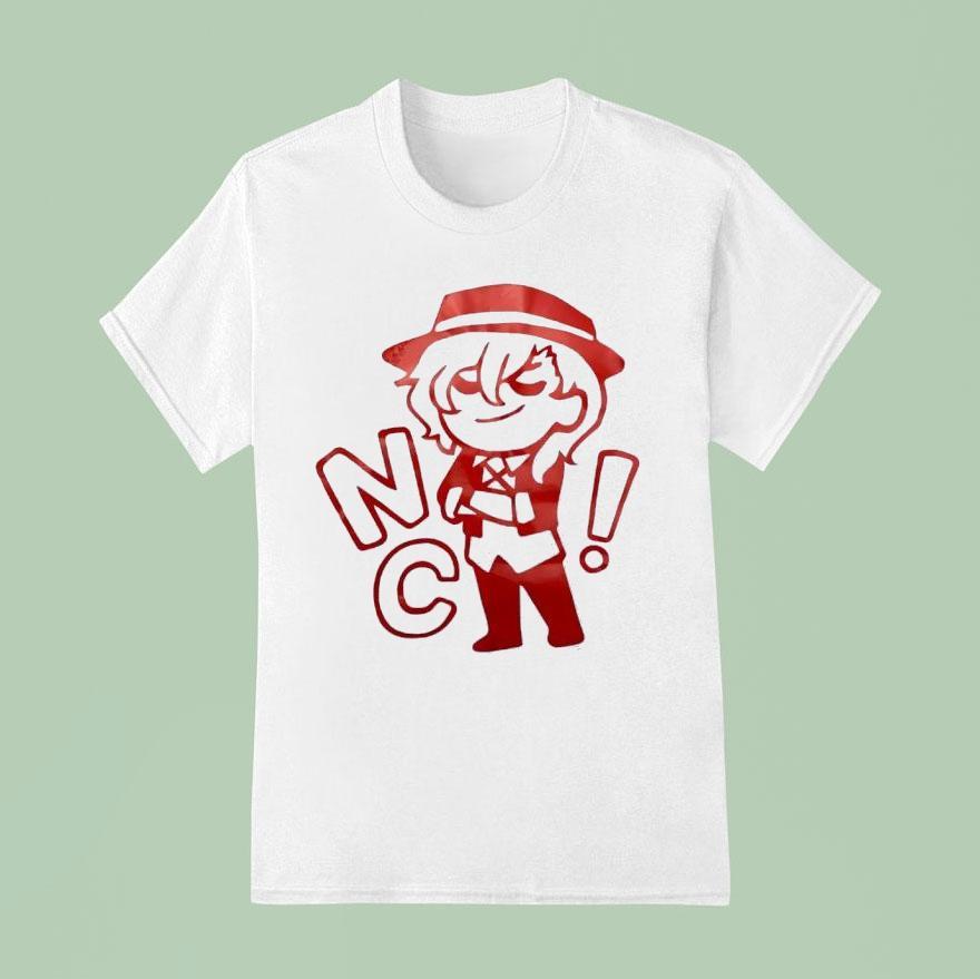 Nc Chuuya Nakahara Anime T Shirt