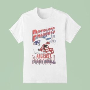 New England Patriots Afc East Football T Shirt