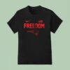 New England Patriots X Freedom Logo T Shirt