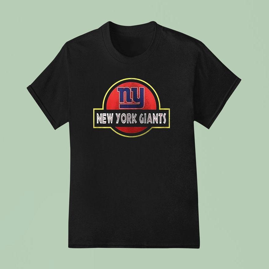 New York Giants X Jurassic Park Life Finds A Way T Shirt