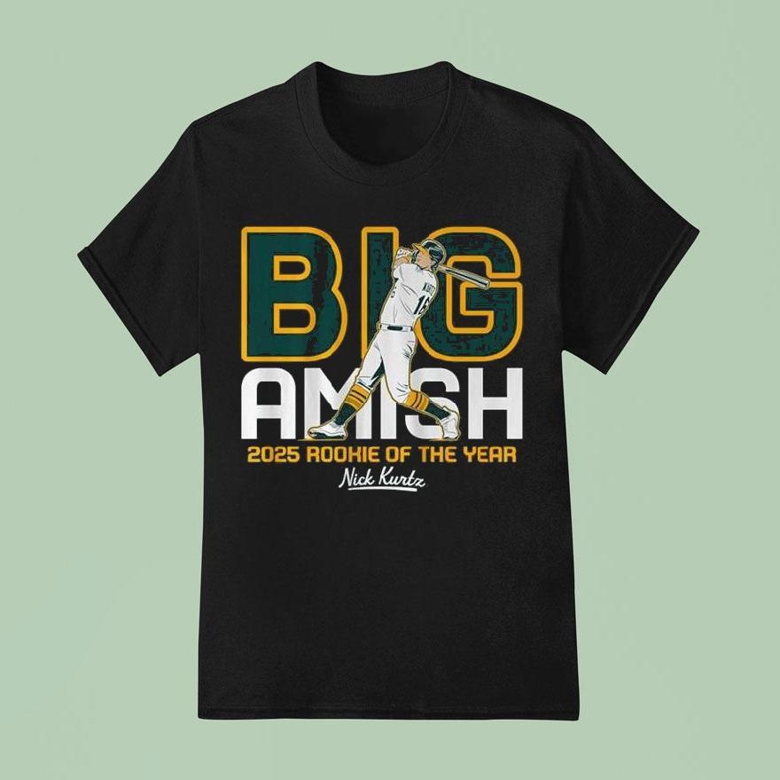 Nick Kurtz Big Amish Rookie Of The Year T Shirt