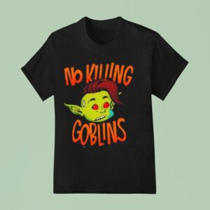 No Killing Goblins Denim T Shirt