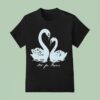 Not For Radio Pair Of Swans Lovers T Shirt