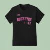 Ohio State Buckeyes Breast Cancer Awareness Logo T Shirt