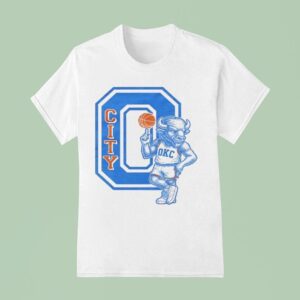 Oklahoma City Thunder Mascot O T Shirt