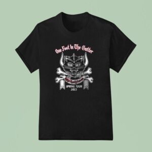 One Foot In The Cutter Riki Rachtman Spring Tour T Shirt
