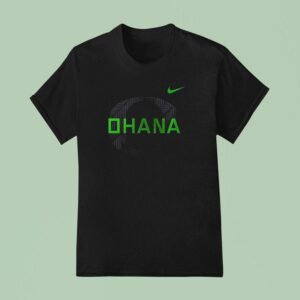Oregon Ducks Ohana Logo T Shirt