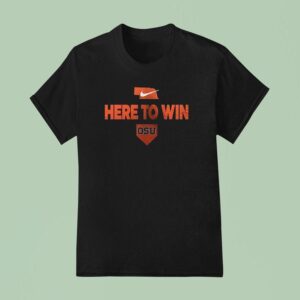 Oregon State Beavers Here To Win Men S College World Series Logo T Shirt
