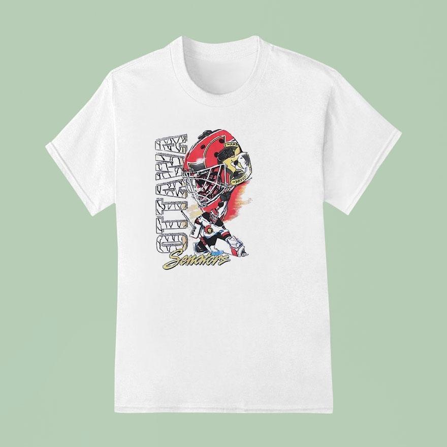 Ottawa Senators Ovo X Nhl Graphic Pose T Shirt