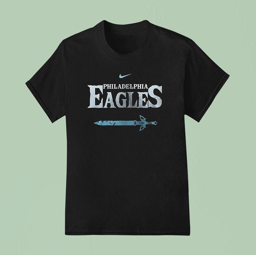 Philadelphia Eagles X The Legend Of Zelda Th Anniversary T Shirt