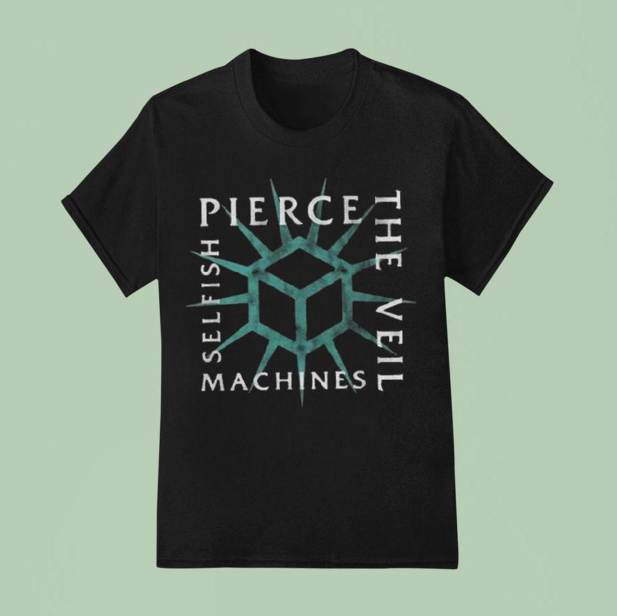 Pierce The Veil Selfish Machines Boxed In T Shirt