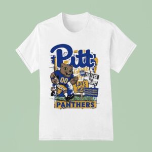 Pitt Panthers Let S Go College Gameday Mascot Runner T Shirt