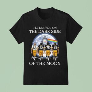 Pittsburgh Slers I Ll See You On The Dark Side Of The Moon Players Signatures T Shirt