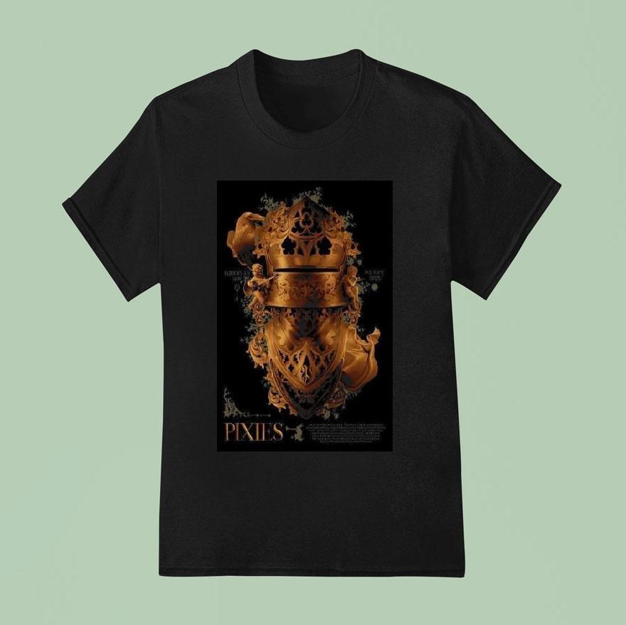 Pixies European Tour T Shirt