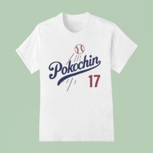 Pokochin Los Angeles Dodgers Baseball T Shirt