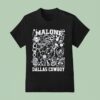 Post Malone Musician And Dallas Cowboys Graphic T Shirt