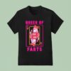Queen Of Fart Farting Humor T Shirt