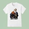 Quiet Piggy Saint Holding Pig Head Anti Trump T Shirt
