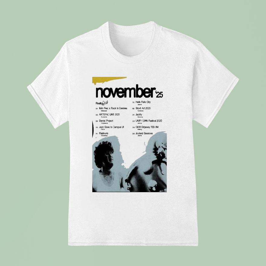 Reality Club November Tour T Shirt