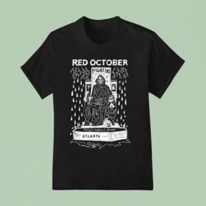 Red October Fightins Philly Smells Blood Atlanta Heavyslime T Shirt