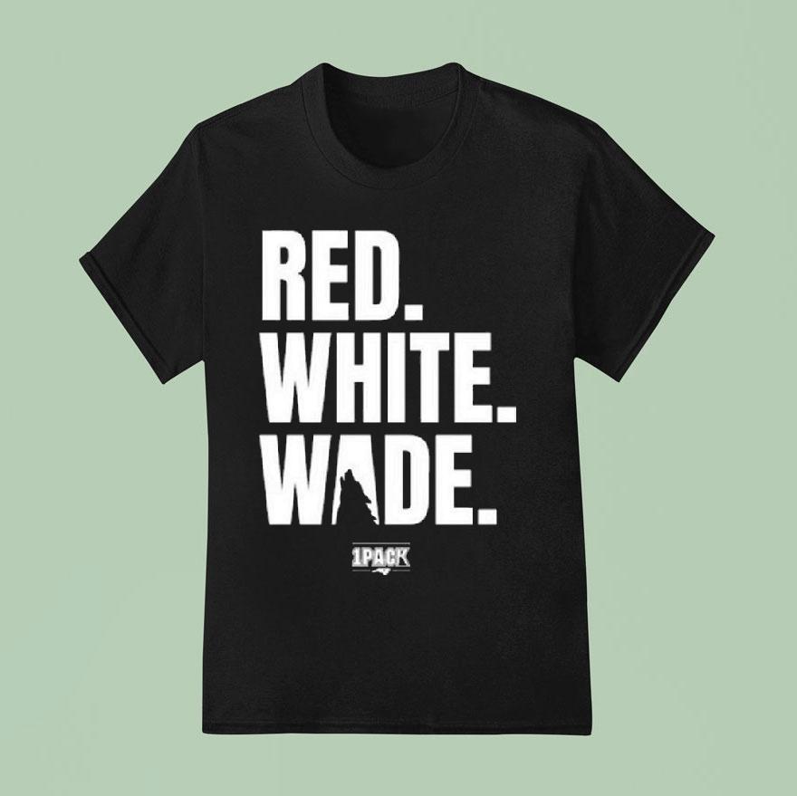 Red White Wade Pack T Shirt