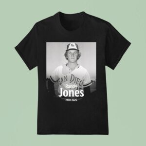 Rip Randy Jones Padres T Shirt