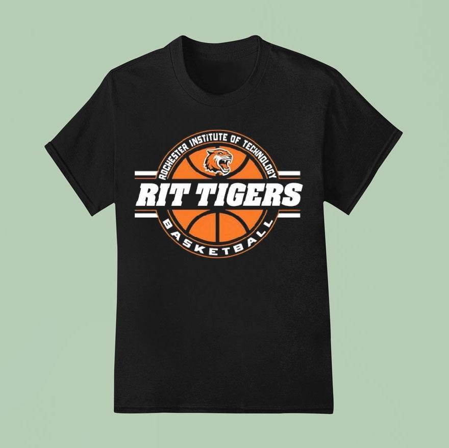 Rit Tigers Rochester Institute Of Technology Basketball T Shirt