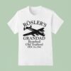 Rosler S Grandad Bombed Old Trafford Manchester Football T Shirt