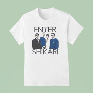 Rou Reynolds Chris Batten Rob Rolfe And Rory Clewlow Enter Shikari Friends T Shirt