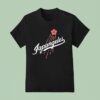 Sakura Japangeles Los Angeles Dodgers Logo T Shirt