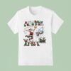 Santa Playing Basketball Jingle Balls And Slam Dunks T Shirt