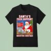 Santa S Tech Support Rebooting Christmas Decaf T Shirt