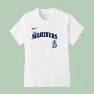 Seattle Mariners Seasons Celebration Est Logo T Shirt