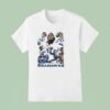 Seattle Seahawks Marshawn Lynch Graphic Vintage Signature T Shirt