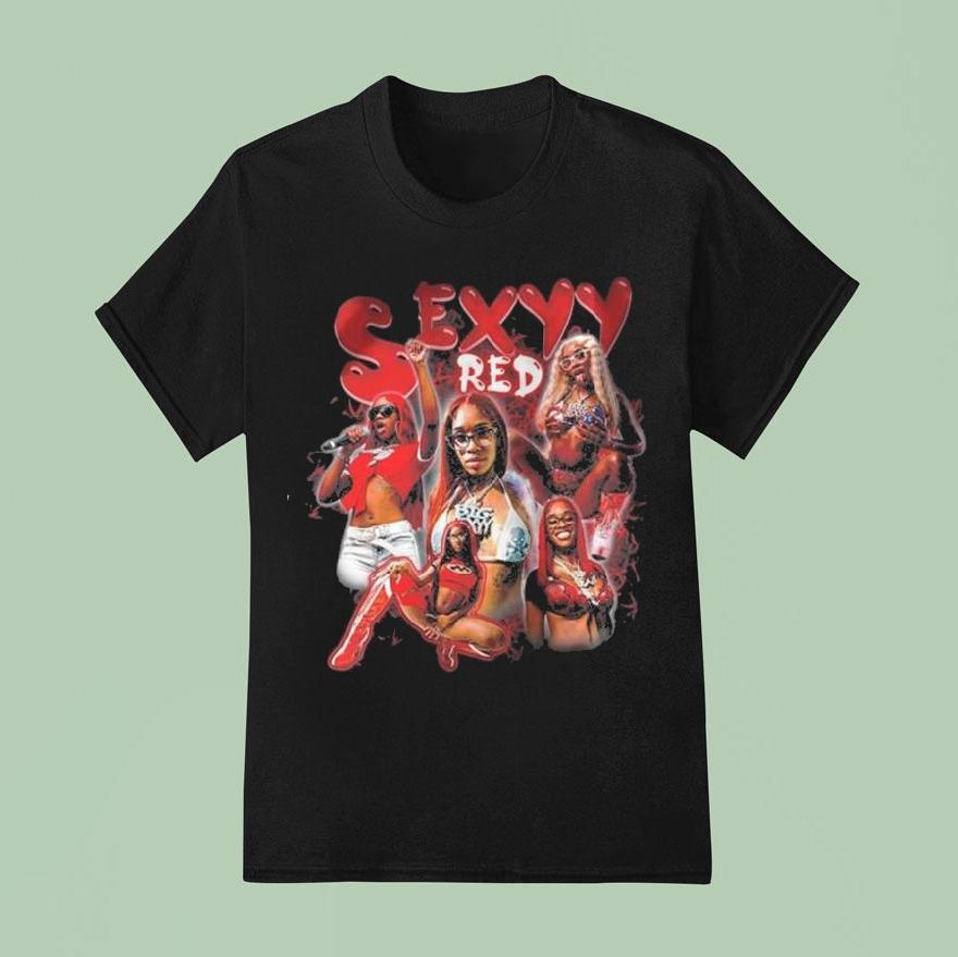 Sexyy Red Tour Rapper Music Concert Fan T Shirt