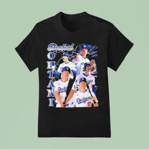 Shohei Ohtani In A Los Angeles Dodgers Players Graphic T Shirt