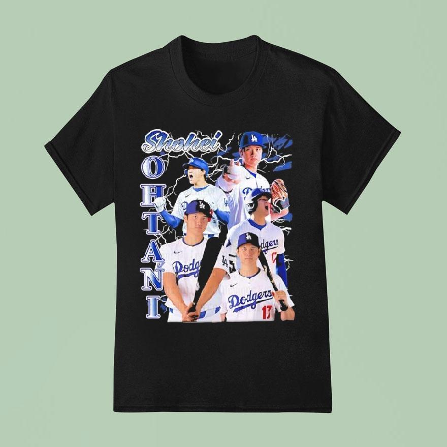 Shohei Ohtani In A Los Angeles Dodgers Players Graphic T Shirt
