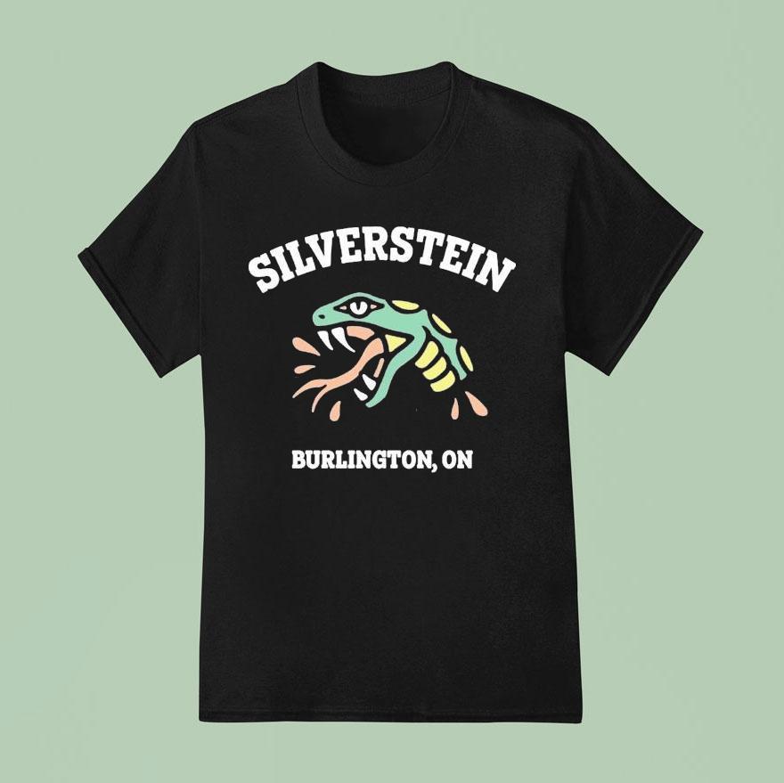 Silverstein Burlington On Est Snake Head T Shirt