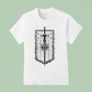 Sleep Token Damocles Sword Cres T Shirt