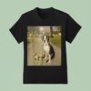 Smoking Dog Meme Cigarette Gen Z Meme Dog Lover T Shirt